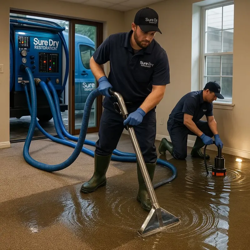 Water Extraction and Removal process in Cherry Valley, CA